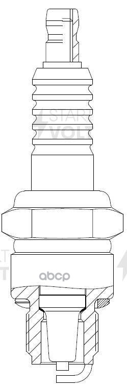 Свеча зажигания для м,т Yamaha,Nissan,Suzuki,Mariner ан. B7HS-10 VSP3518 STARTVOLT арт. VSP3518