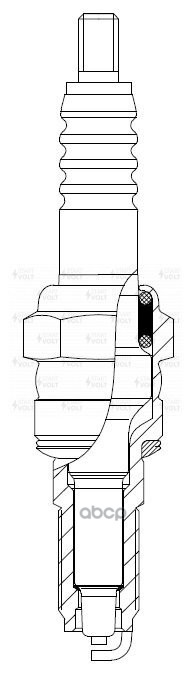 Свеча зажигания для м/т Honda NR (92-)/RVF (94-)/VFR (89-) ан. ER9EH (VSP 3549) STARTVOLT арт. VSP3549