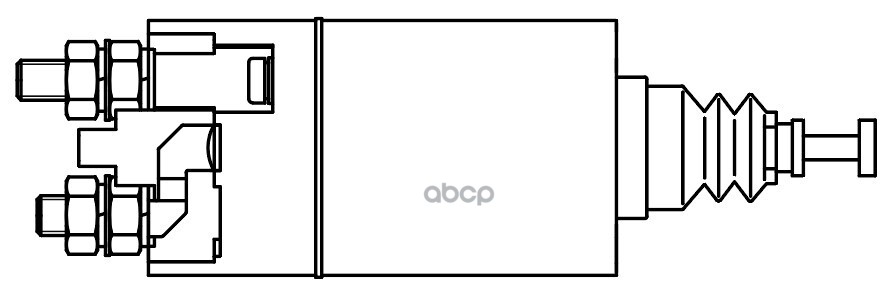 Реле втягивающее стартера для а/м КАМАЗ с дв. Cummins I6CT/ISCe/ISLe (VSR 0708) STARTVOLT арт. VSR0708