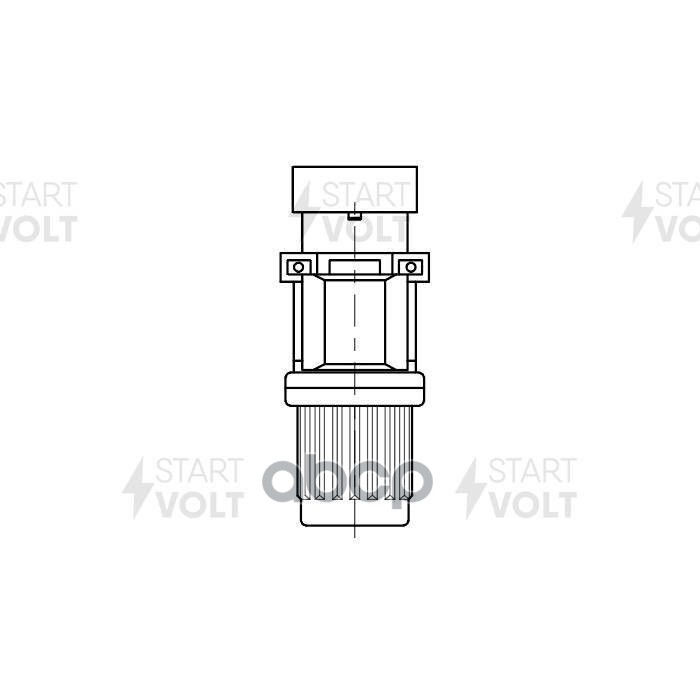 Датчик скорости для а/м Daewoo Matiz (98-) 1.0i (10 имп.) (VS-SP 0510) STARTVOLT арт. vs-sp-0510