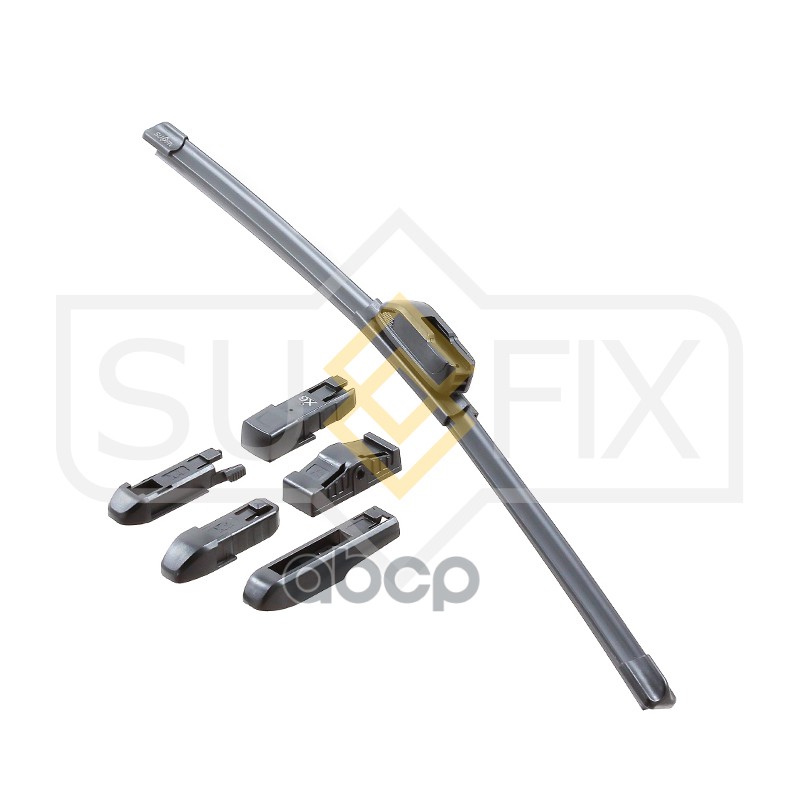 Щетка стеклоочистителя бескаркасная, 430мм 430 mm SW-2017 SUFIX арт. SW-2017