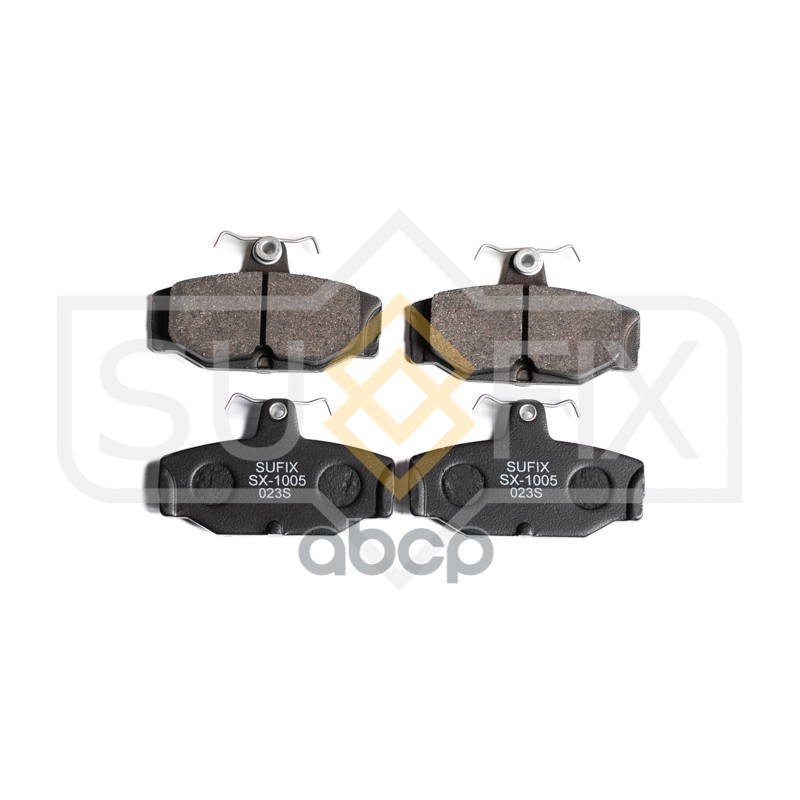 Колодки Тормозные Дисковые | Зад Прав/Лев | SUFIX арт. SX1005
