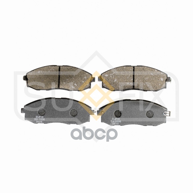 Колодки Тормозные Дисковые | Перед Прав/Лев | SUFIX арт. SX1006