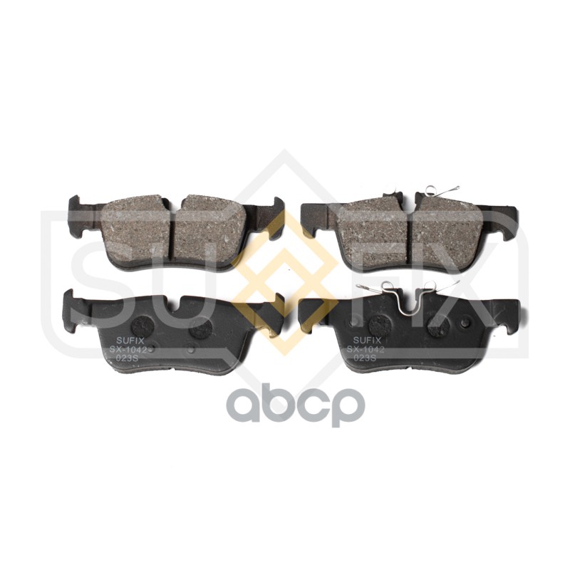 Колодки Тормозные Дисковые | Зад Прав/Лев | SUFIX арт. SX1042
