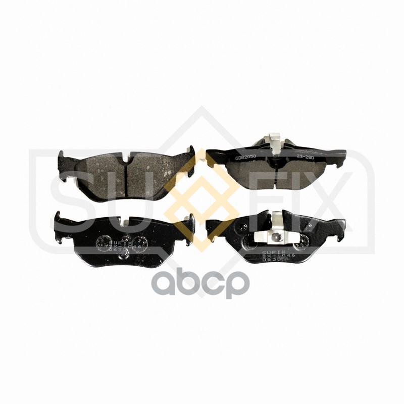 Колодки Тормозные Задние Bmw 1(E81-88) 1.6-3.0 05-12 / 3(E90) 1.6-2.5 05-11 / X1(E84) 2.0D-3.0 09 Sx-1046 SUFIX арт. SX-1046