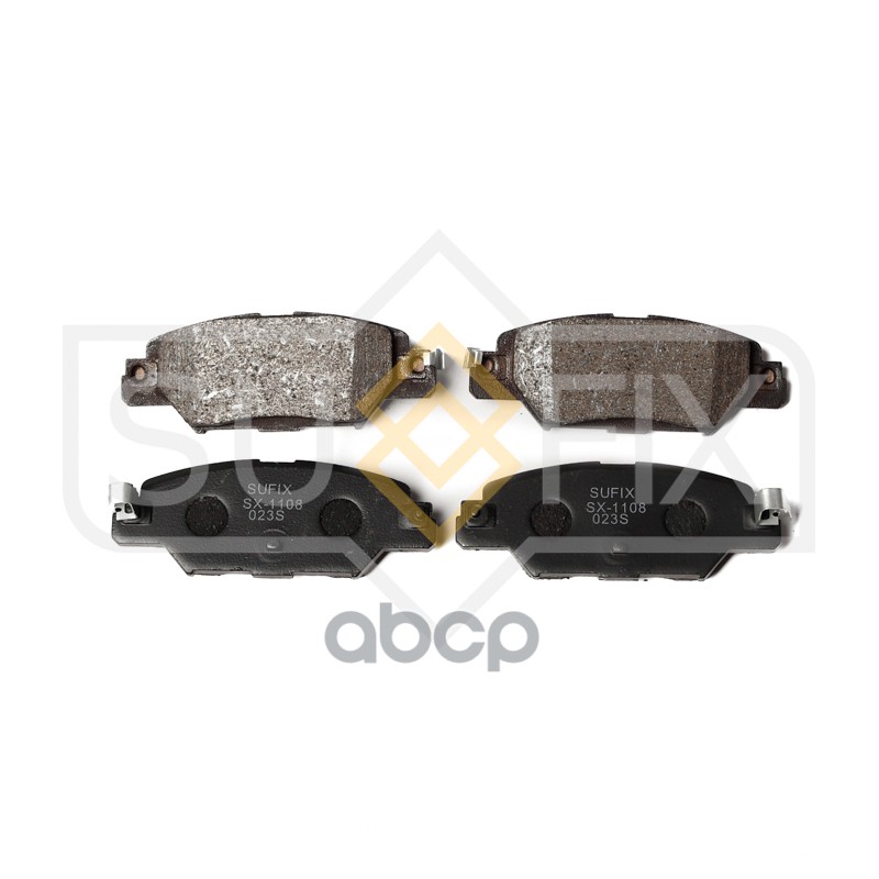 Колодки Тормозные Задние Mazda Cx-5(Ke-Kf) 2.0-2.5 12 Sx-1108 SUFIX арт. SX-1108