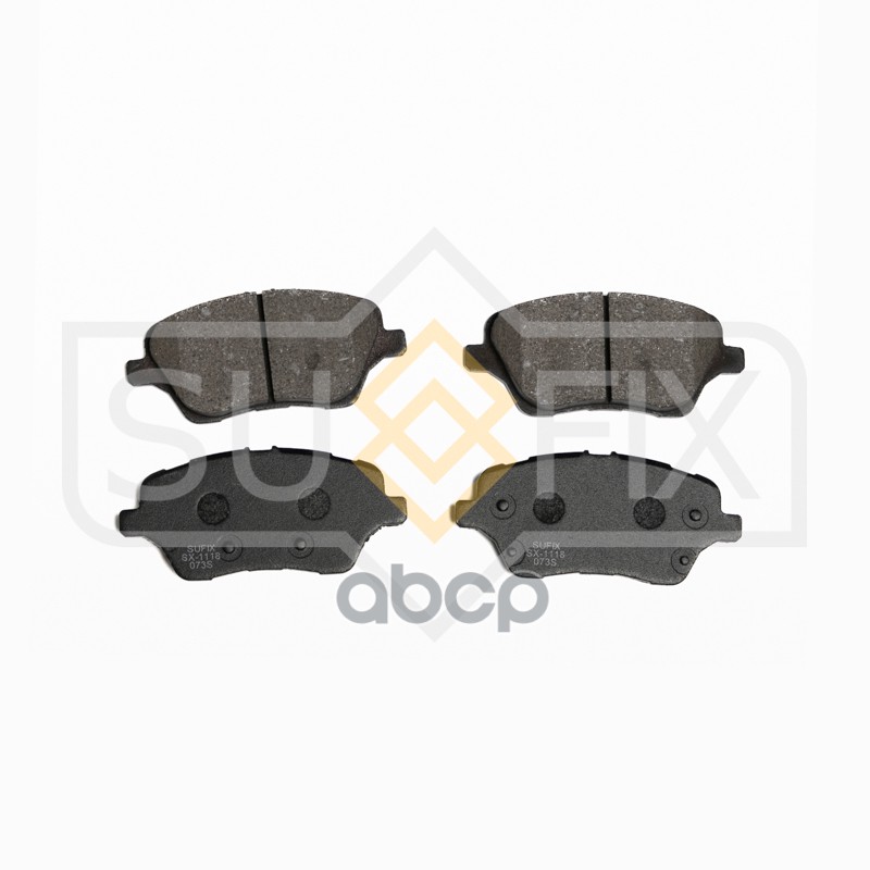 Колодки Тормозные Дисковые | Перед Прав/Лев | SUFIX арт. SX1118