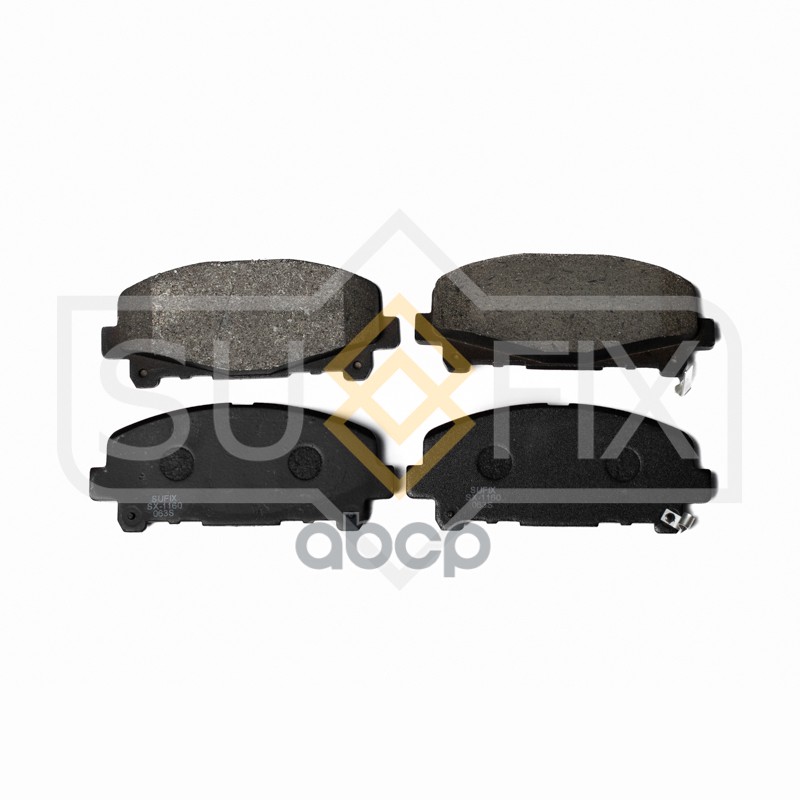 Колодки Тормозные Дисковые | Перед Прав/Лев | SUFIX арт. SX1160