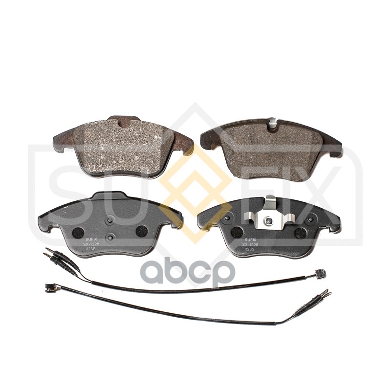 Колодки Тормозные Дисковые | Перед Прав/Лев | SUFIX арт. SX1228