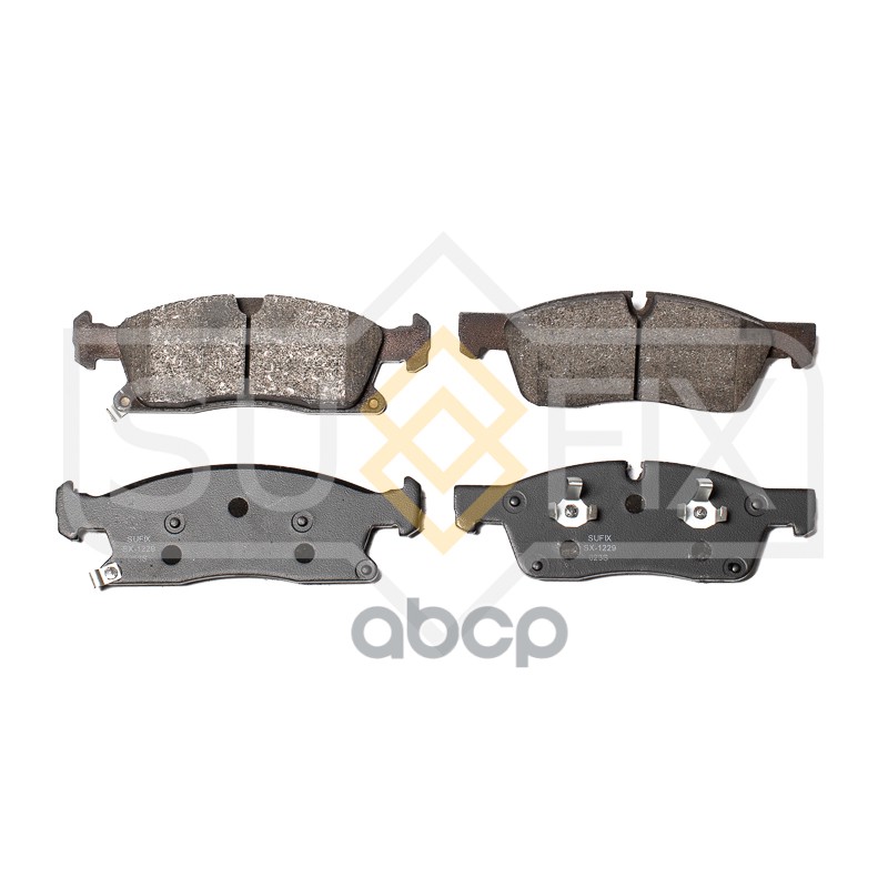 Колодки Тормозные Дисковые | Перед Прав/Лев | SUFIX арт. SX1229