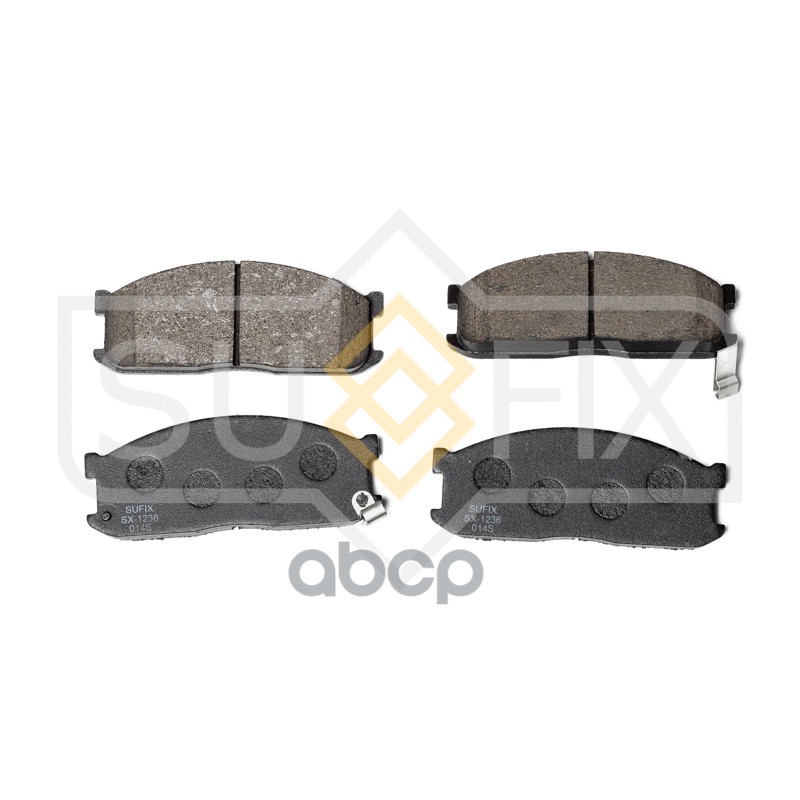 Колодки Тормозные Дисковые | Перед Прав/Лев | SUFIX арт. SX1236