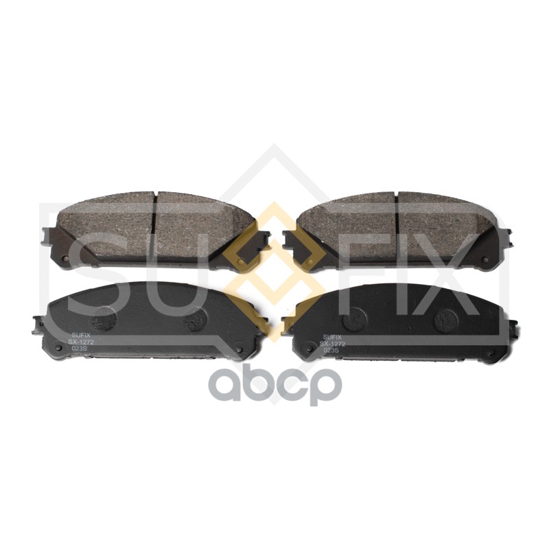 Колодки Тормозные Передние Lexus Rx270-450H 08, Toyota Highlander 3.5 07 Sx-1272 SUFIX арт. SX-1272