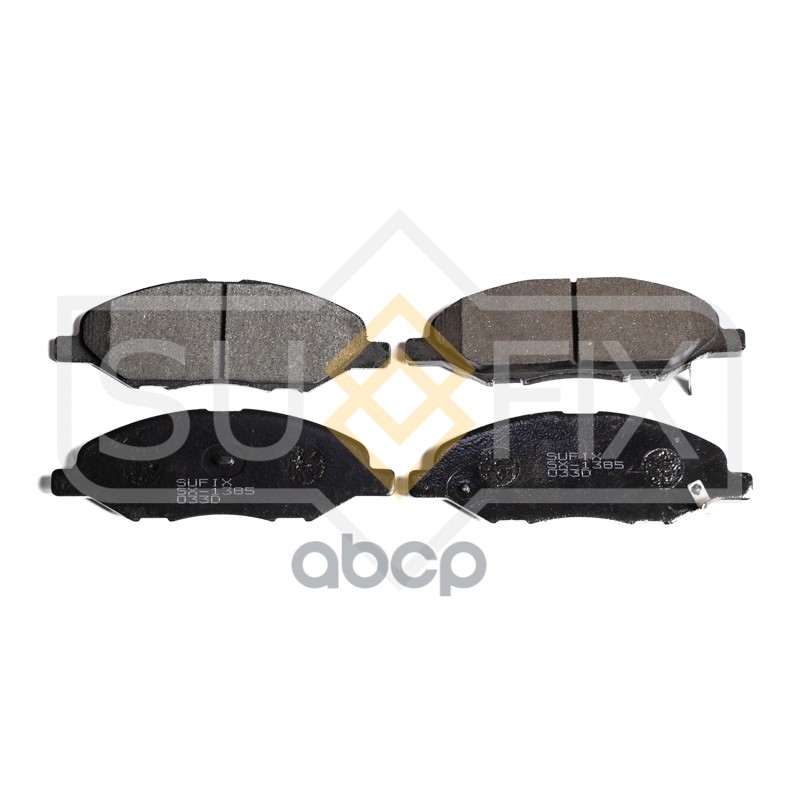 Колодки Тормозные Передние Nissan Tiida(Jp) 07 / Bluebird 05 / March 02 / Cube 02 / Note 05 Sx-1385 SUFIX арт. SX-1385