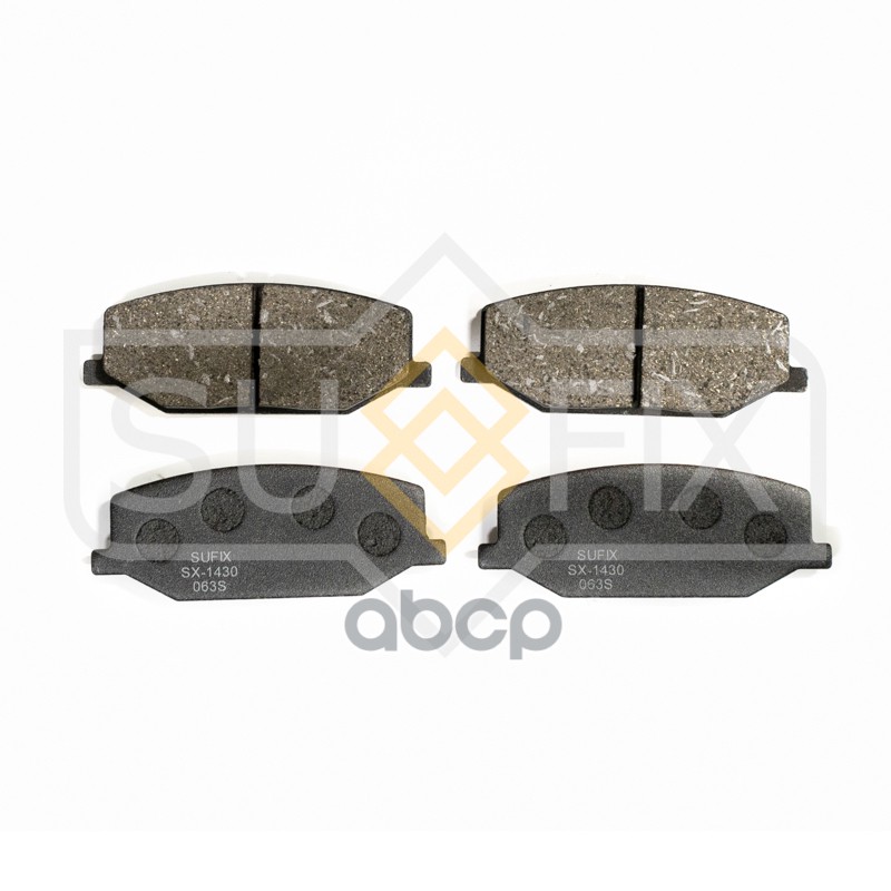 Колодки Тормозные Дисковые | Перед Прав/Лев | SUFIX арт. SX1430