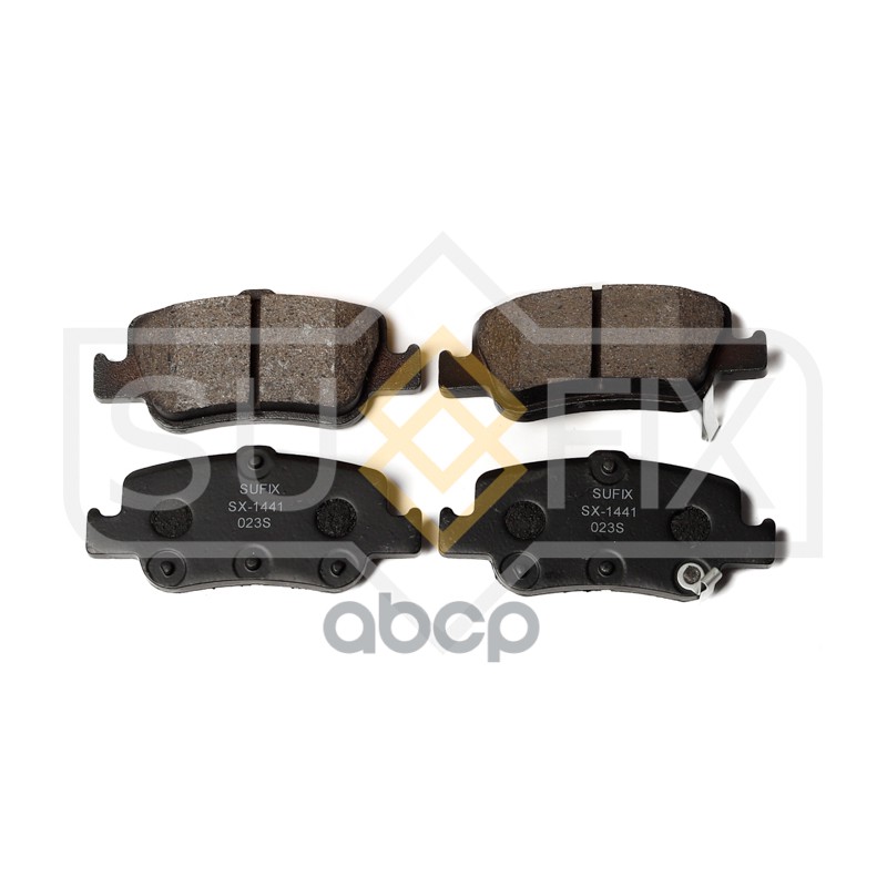 Колодки Тормозные Задние Toyota Auris (Bos) 1.4-1.6 07 / Corolla (Bos) 1.4D 06 Sx-1441 SUFIX арт. SX-1441