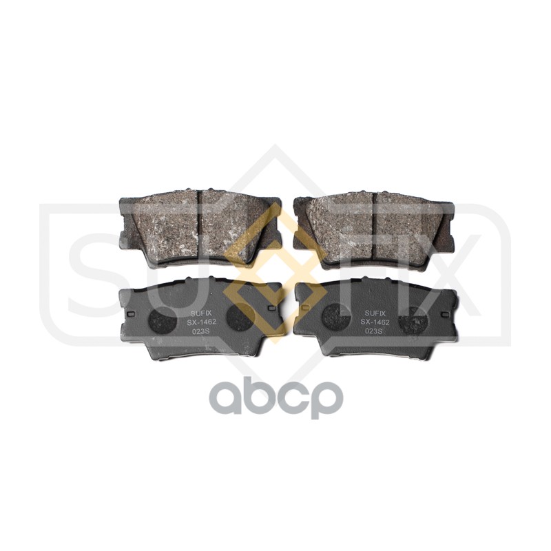 Колодки тормозные задние TOYOTA Camry(V40) 06 / RAV 4 06 SX-1462 SUFIX арт. SX-1462