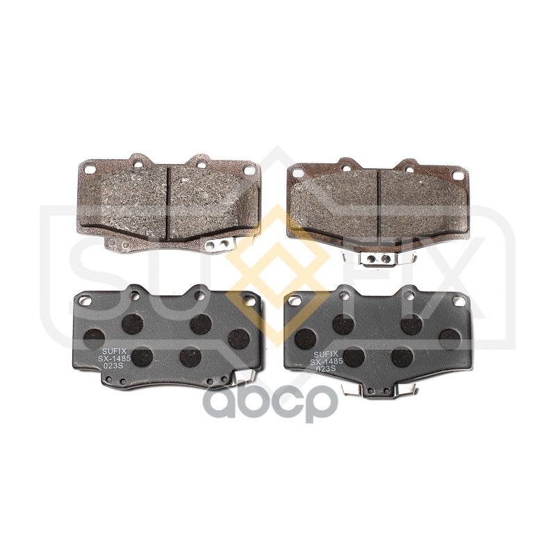 Колодки Тормозные Дисковые | Перед Прав/Лев | SUFIX арт. SX1485