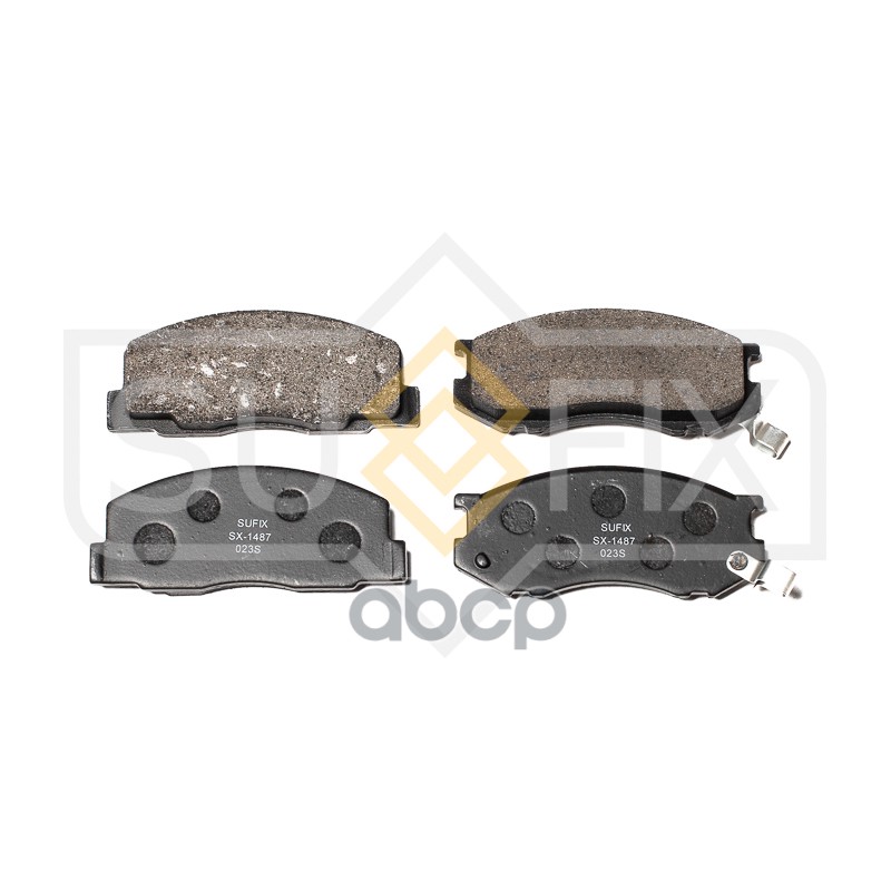 Колодки Тормозные Дисковые | Перед Прав/Лев | SUFIX арт. SX1487