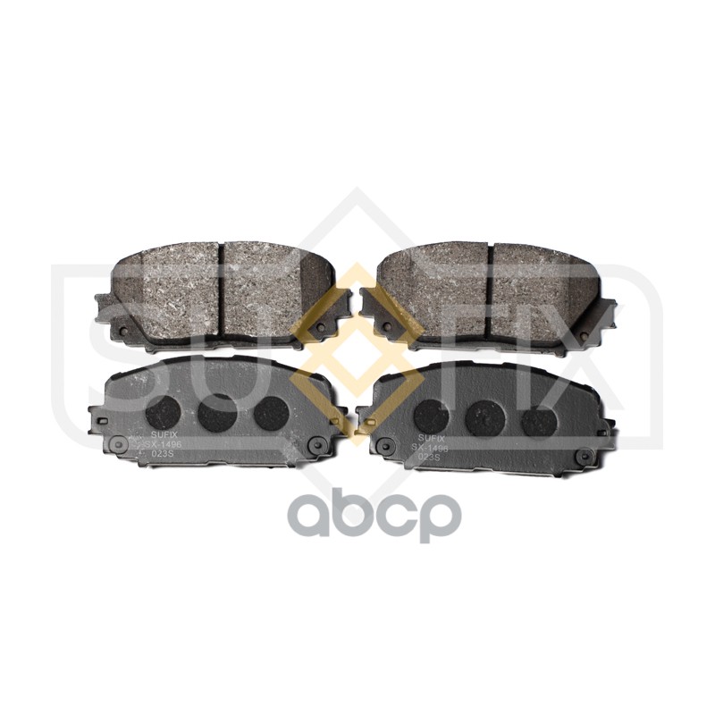 Колодки Тормозные Дисковые | Перед Прав/Лев | SUFIX арт. SX1496
