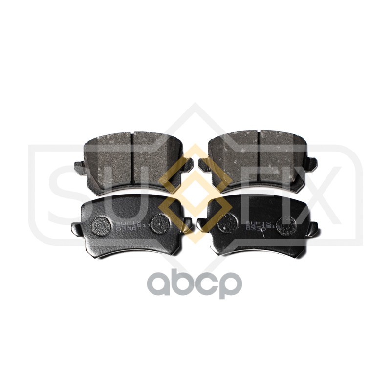 Колодки Тормозные Задние Vw Passat 1.6-3.2 05-10/Tiguan 1.4-2.0 07, Haval F7 / F7x Sx-1511 SUFIX арт. SX-1511