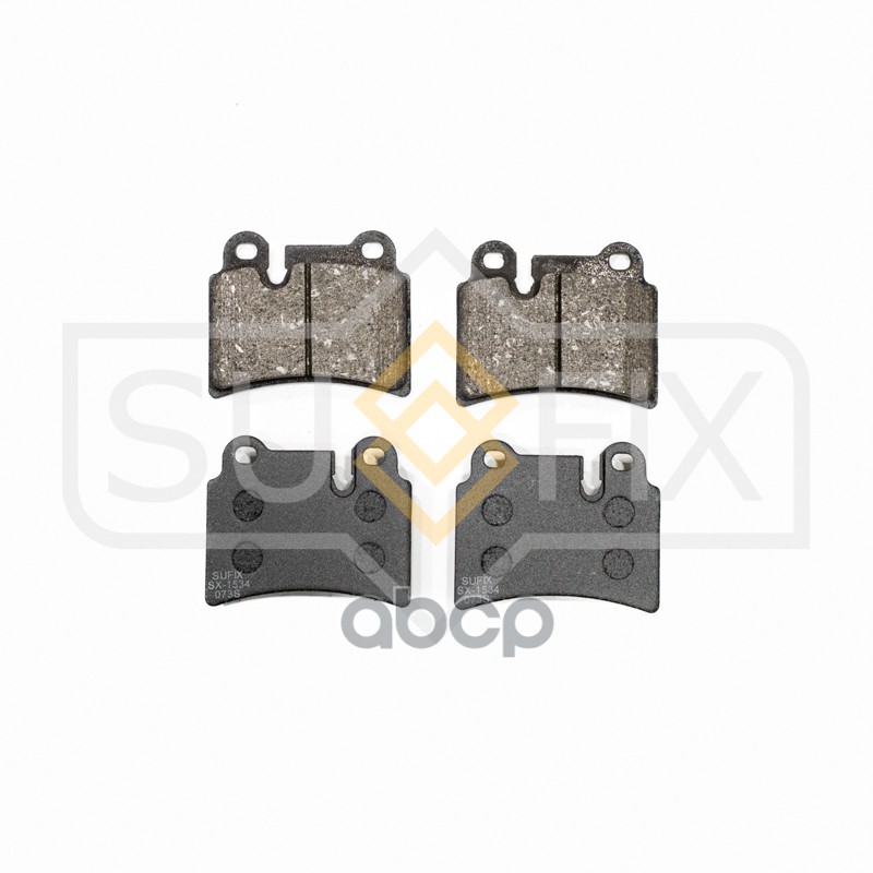 Колодки Тормозные Дисковые | Зад Прав/Лев | SUFIX арт. SX1534