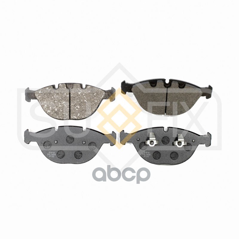 Колодки Тормозные Дисковые | Перед Прав/Лев | SUFIX арт. SX1605