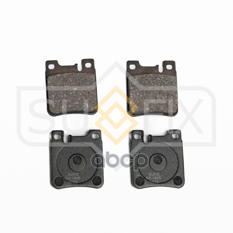 Колодки Тормозные Дисковые | Зад Прав/Лев | SUFIX арт. SX1668