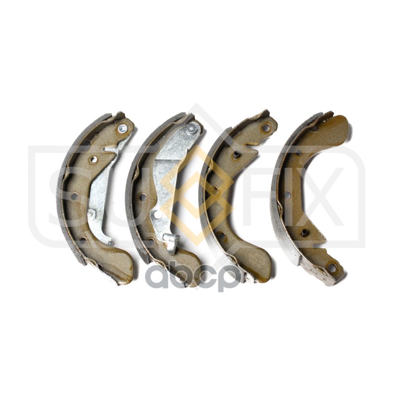Колодки тормозные задние CHEVROLET Aveo 1.2-1.5 08 / Kalos 1.2-1.4 05, DAEWOO Kalos 1.2-1.4 02 SY-1009 SUFIX арт. SY-1009
