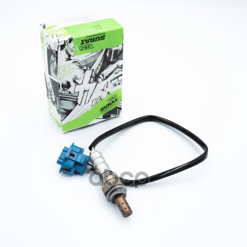 Датчик кисл. Chevrolet Cruze J300 (09-) 1.6i после кат. (плоский разъ м) (SRS 71619) SURAI SRS71619 SURAI арт. SRS71619