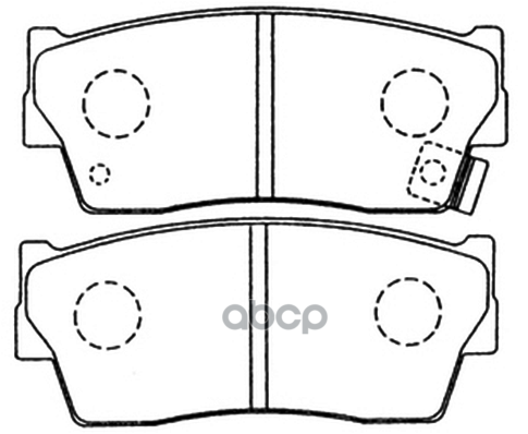 Колодки Тормозные Suzuki 55200-62810 SUZUKI арт. 55200-62810
