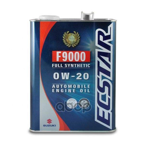 SUZUKI Масло моторное SUZUKI Motor Oil SN/GF-5 0W-20 синтетическое 4 л 99M00-22R01-004