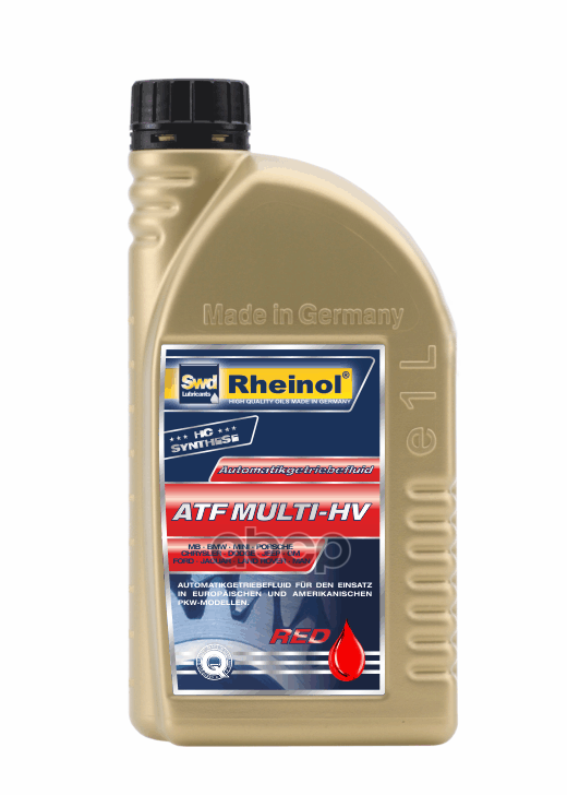 Масло трансмиссионное ATF MULTI - HV (1л) SWD Rheinol арт. 32846,180