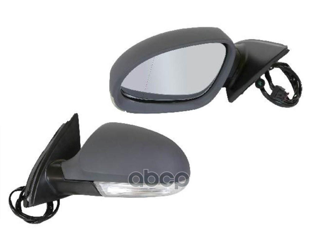 Зеркало Заднего Вида (Боковое) Левое Электро, 6 Контактов, С Повторителем Поворота И Подогревом Pass Sailing Vwl61010500l Sai...