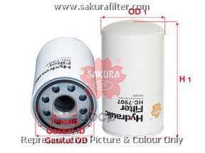 Фильтр гидравлический CASE IH HC7907 Sakura арт. HC7907