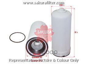 Фильтр трансмиссионный KOMATSU D65PX-16 - EXCAVATOR  KOMATSU D65EX-16 - EXCAVATOR Sakura арт. tc56010