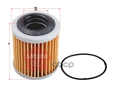 Фильтр трансмиссионный  CITRO?N C-CROSSER  MITSUBISHI ASX (GA_W_)  LANCER VIII (CY_A  CZ_A)  OUTLAND Sakura арт. te10170