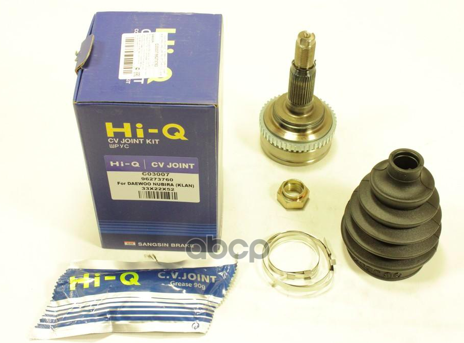 ШРУС внешний передний C03007 Sangsin brake арт. C03007