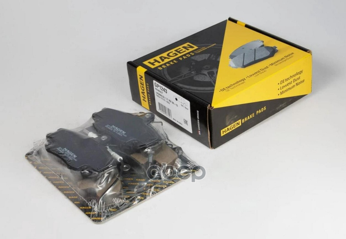 Колодки тормозные дисковые GP1243 Sangsin brake арт. GP1243