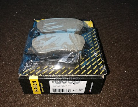 Колодки передние RENAULT KANGOO II 08- GP1564 Sangsin brake арт. GP1564