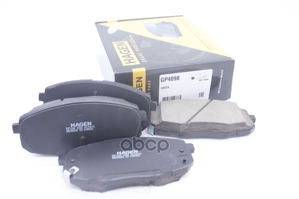 Колодки тормозные передние HYUNDAI Creta GP4098 Sangsin brake арт. GP4098