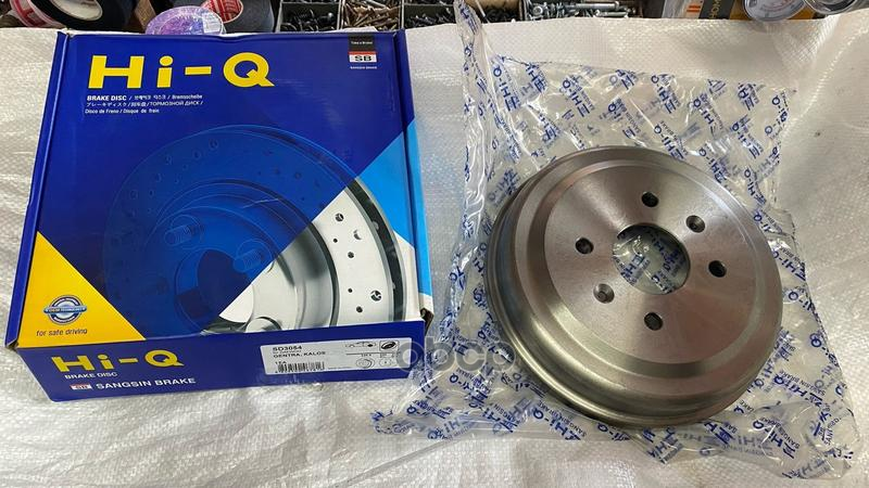 Барабан тормозной CHEVROLET AVEO T250/300 06-/SPARK M300 10-/RAVON NEXIA R3 16- Sangsin brake арт. SD3054