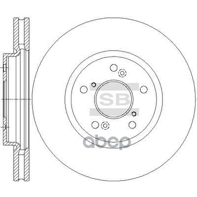 Диск тормозной SD4126 Sangsin brake арт. SD4126