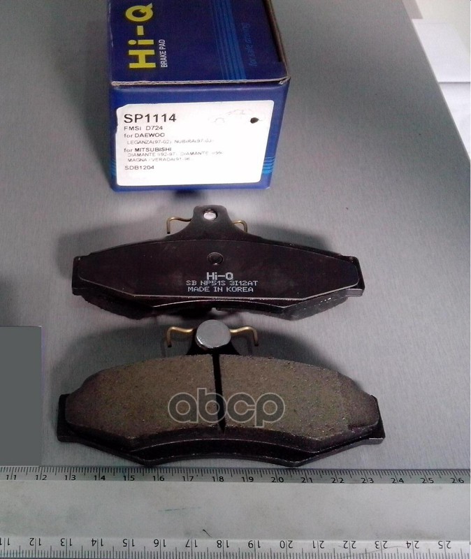 Колодки торм.дисковые Hi-Q GM-KOREA LEGANZA R Sangsin brake арт. sp1114