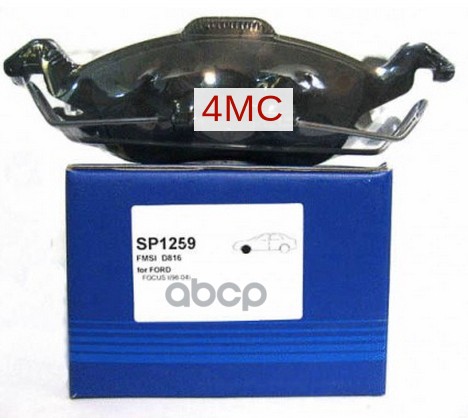 Колодки торм.дисковые Hi-Q FORD FOCUS I (D816) Sangsin brake арт. sp1259