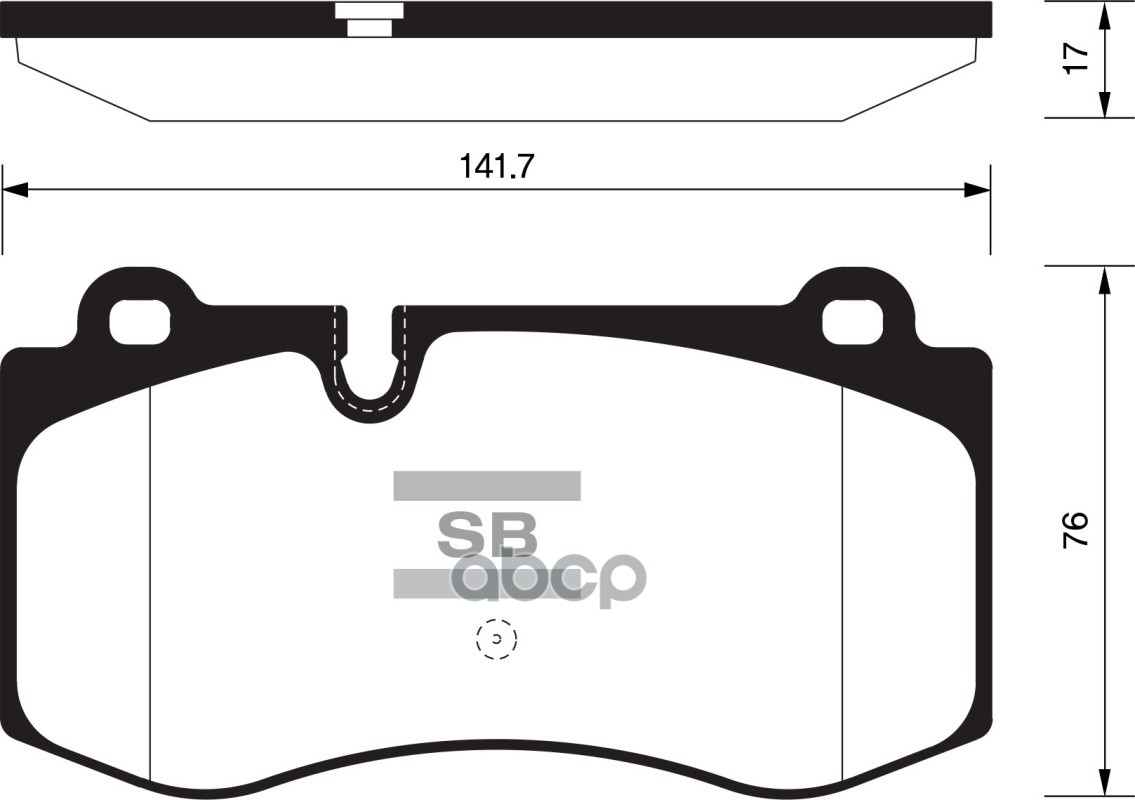 Колодки тормозные дисковые MB W221 3.5/5.0/6.0/3.2CDi 05 SP2195 Sangsin brake арт. SP2195