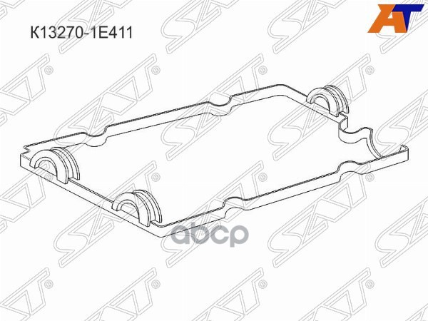 Прокладка клапанной крышки NS KA24DE, 97- U30/N30/W30 Rnessa/Presage/Largo Sat арт. K13270-1E411