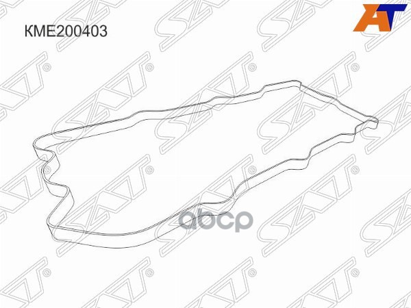 Прокладка клапанной крышки MMC 4M40+T 94- Sat арт. KME200403