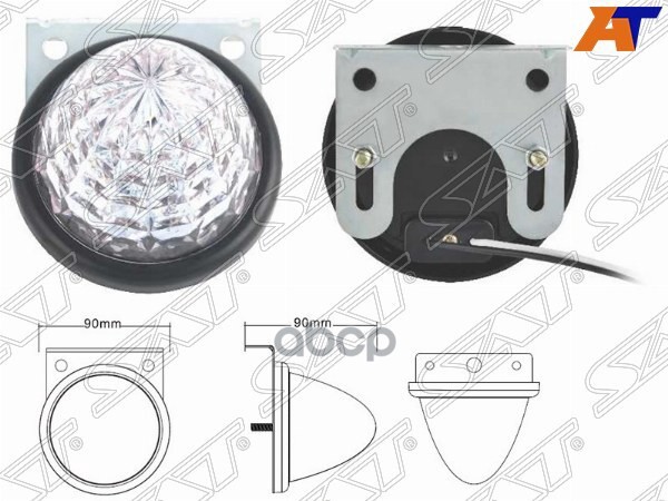 Фонарь Isuzu Elf Nprnqr 93-12 / Mitsubishi Fuso Canter Fe5 93-02 / Fuso Canter Fe6 93-02 Sat арт. SD-4001-12V-W