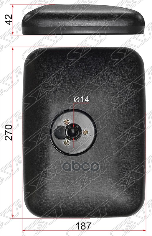 Зеркало (MITSUBISHI CANTER (270x187 SR800)) Sat арт. SL-1618