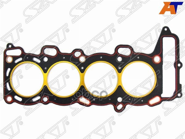 Прокладка головки блока цилиндров Nissan Almera 95-00 / Primera 90-02 SR20DE (Паронит) Sat арт. ST-11044-79E13